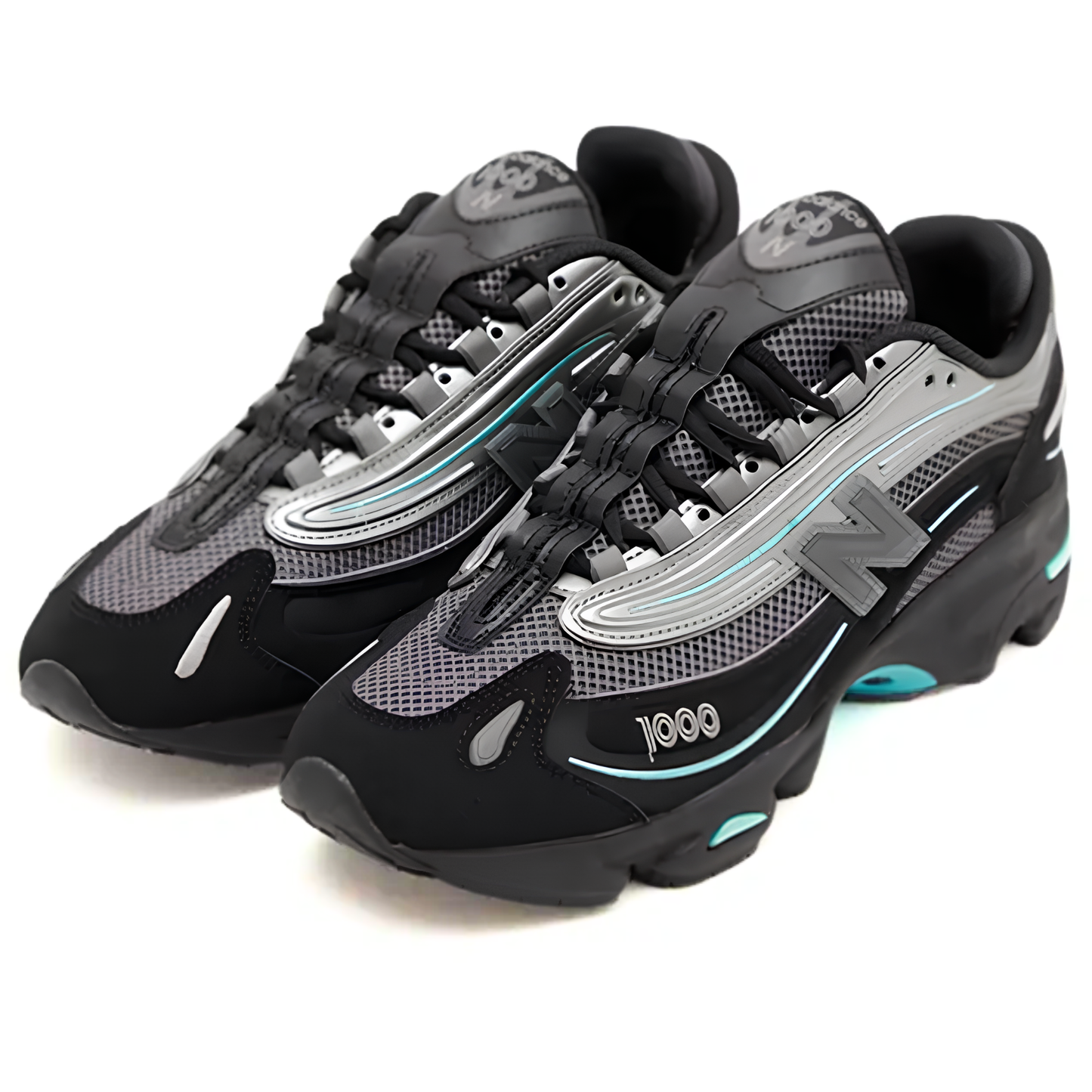 New Balance 1000 Black Teal