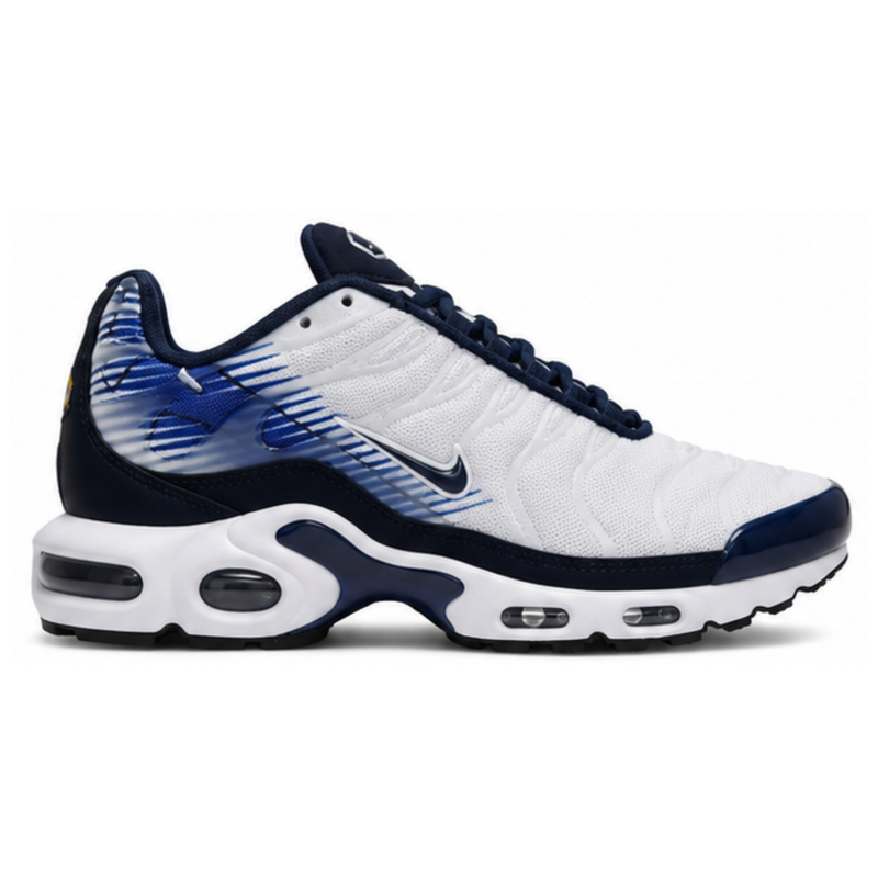 Nike AIR MAX PLUS TN White Midnight Blue