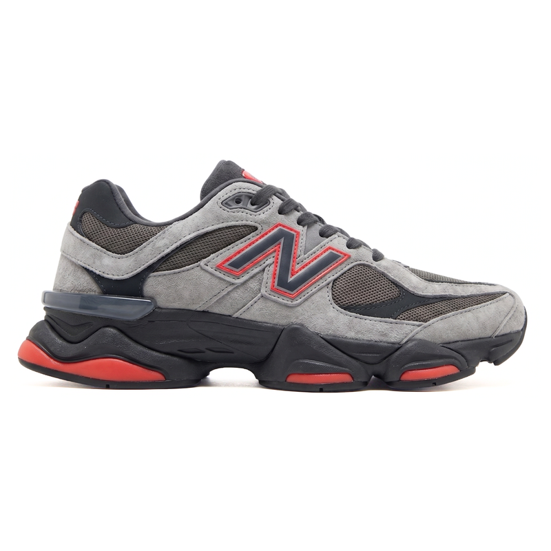 New Balance 9060 Grey Black Red