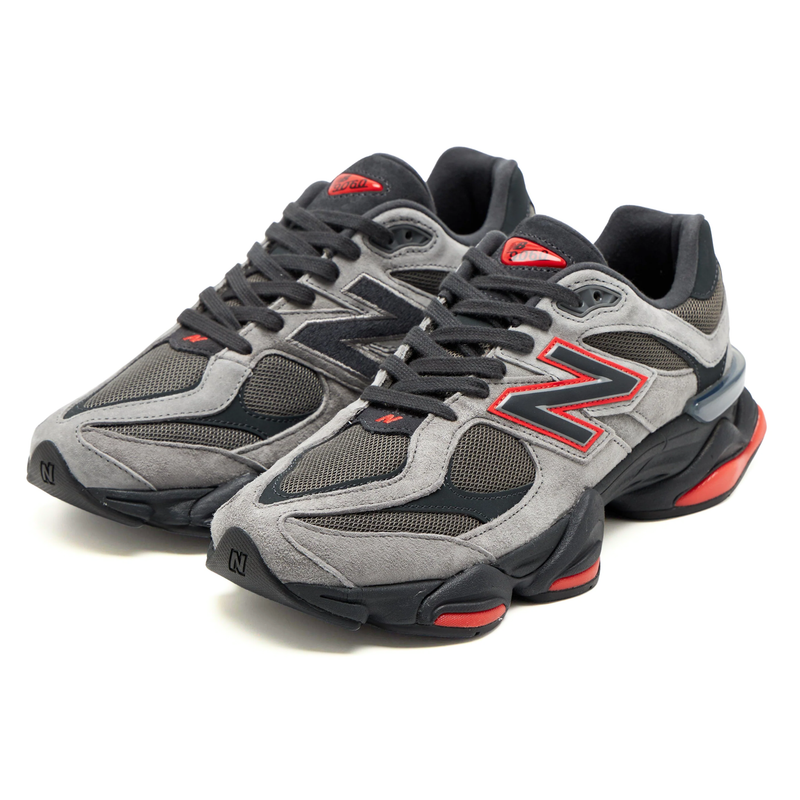 New Balance 9060 Grey Black Red