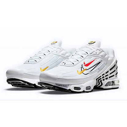 Nike AIR MAX PLUS 3 TN3 Multi Swoosh White