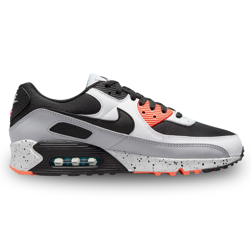 Nike AIR MAX 90 White Turf Orange Speckled