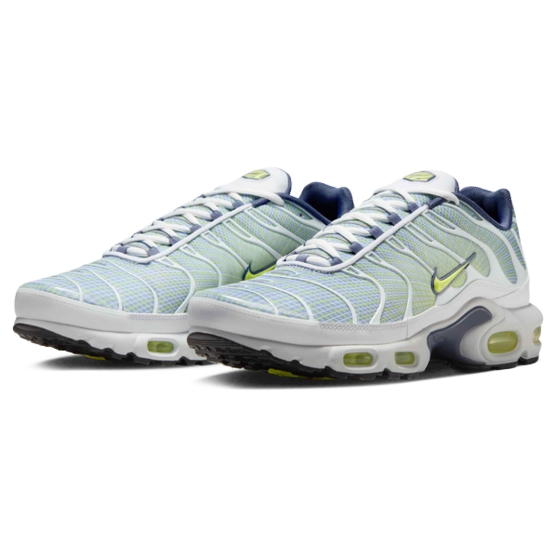 Nike AIR MAX PLUS TN Pebble Grey/Steel/White/Lime