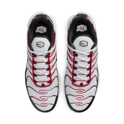 Nike AIR MAX PLUS TN Black White Red