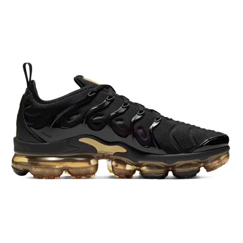 Nike AIR VAPORMAX PLUS Black Metallic Gold