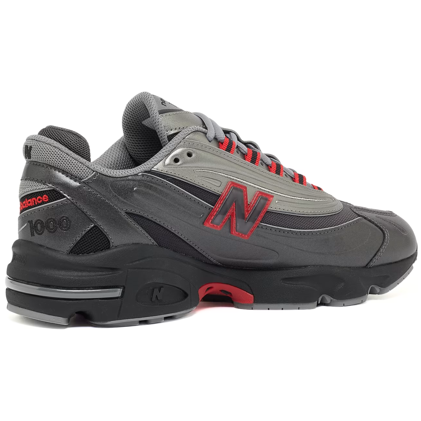 New Balance 1000 Metallic Silver Red