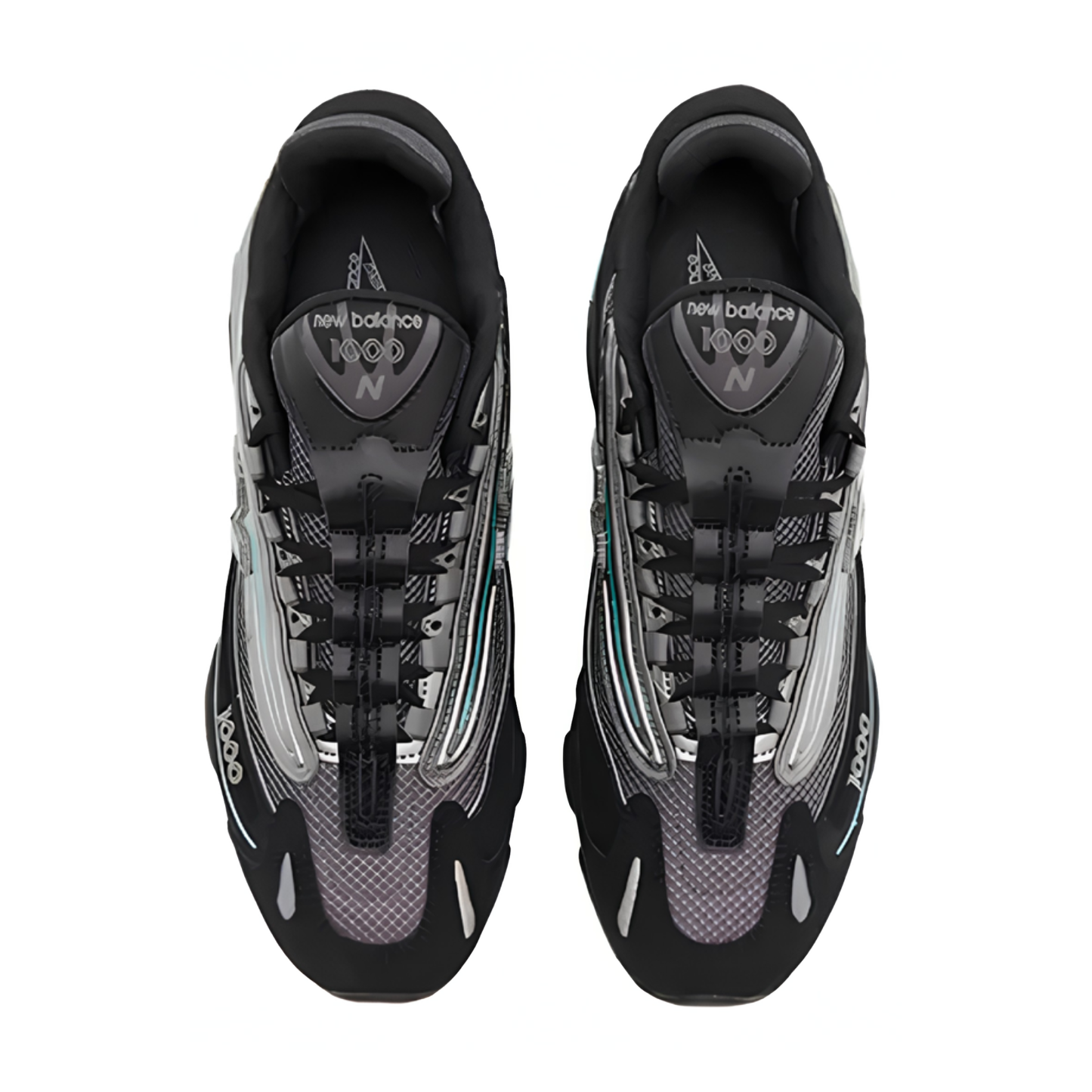 New Balance 1000 Black Teal