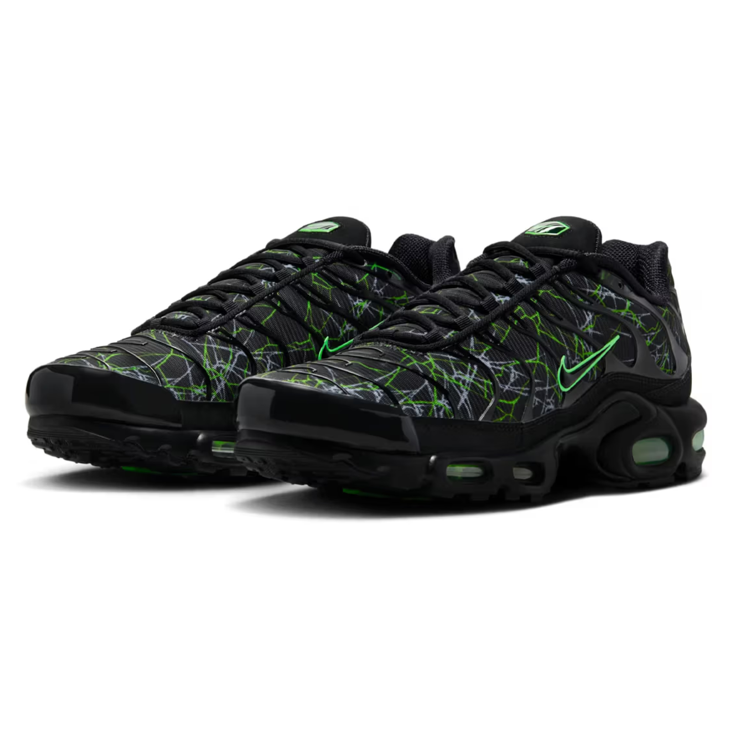 Nike AIR MAX PLUS TN Black Green Strike