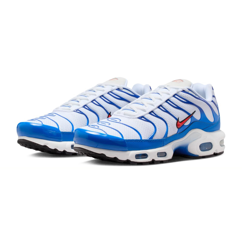 Nike AIR MAX PLUS TN White Signal Blue