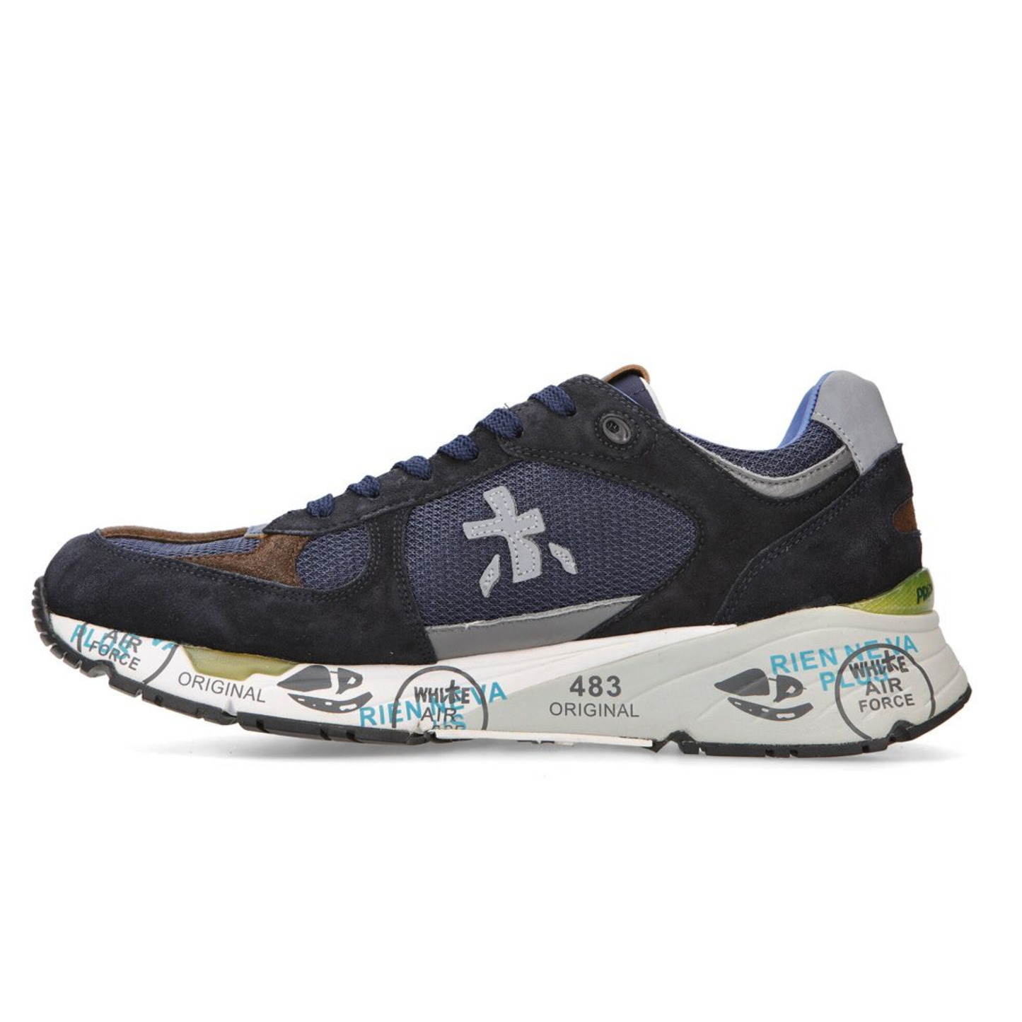 Premiata MASE 6423 Dark Blue/Brown