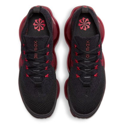 Nike AIR MAX SCORPION Black and University Red