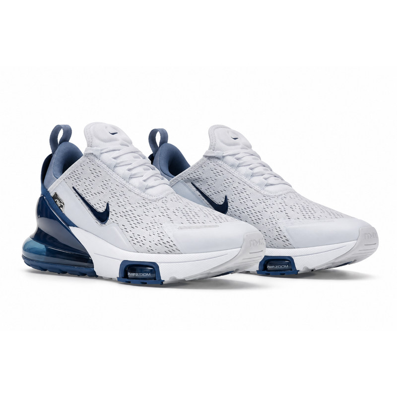 Nike AIR MAX 270 PREMIUM Football Grey Work Blue