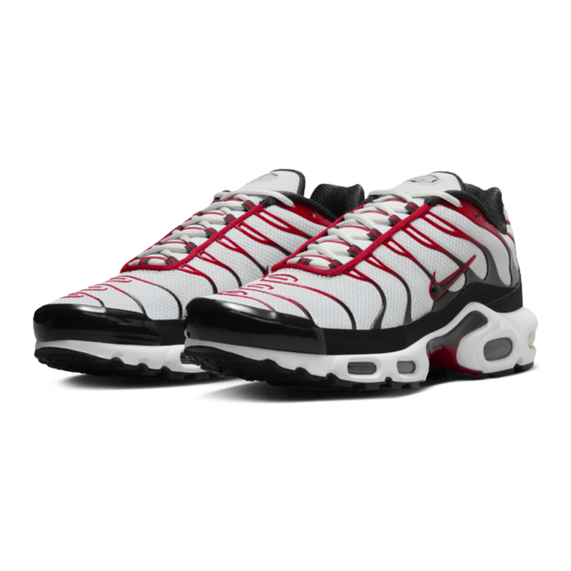 Nike AIR MAX PLUS TN Black White Red
