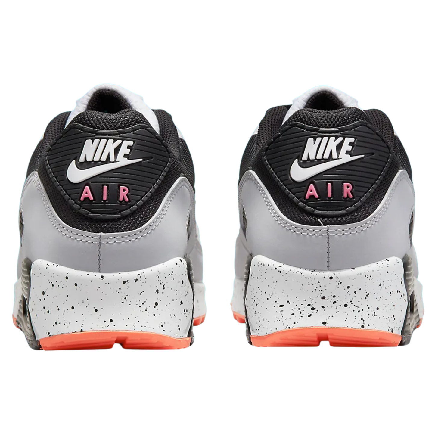 Nike AIR MAX 90 White Turf Orange Speckled