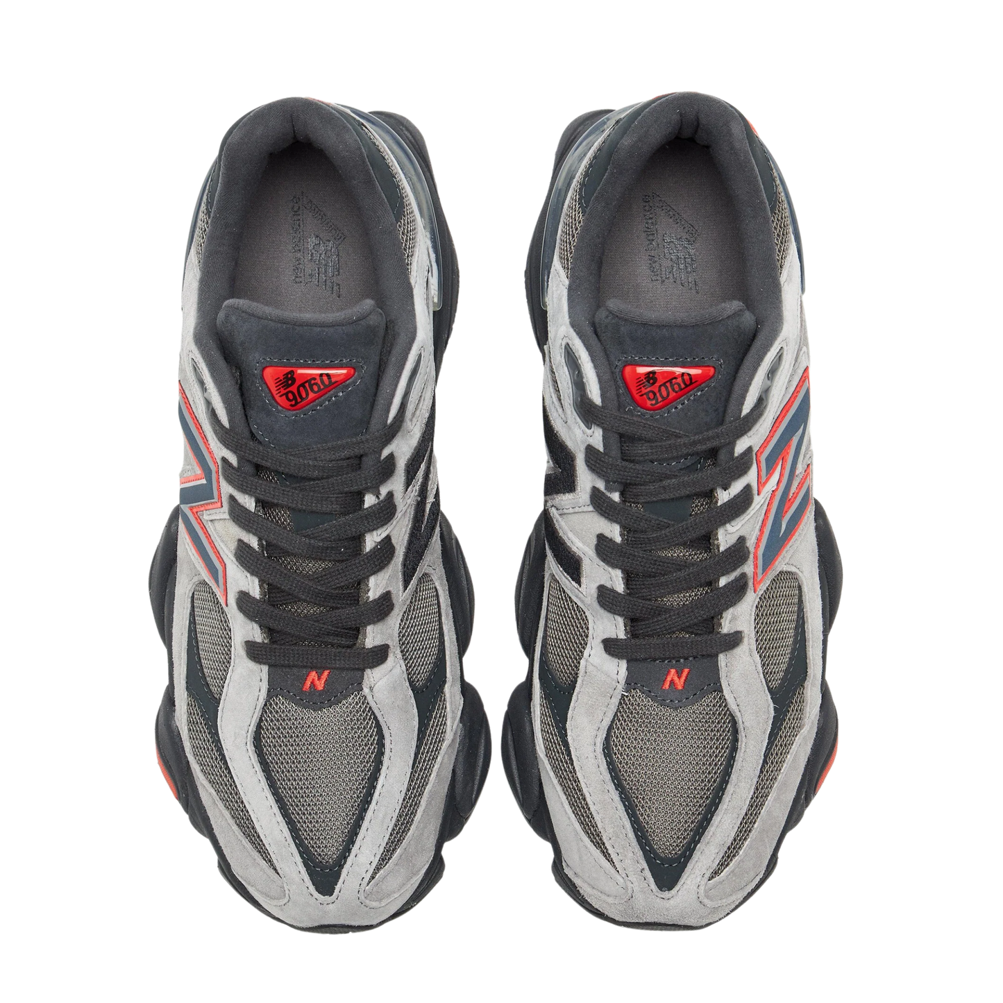 New Balance 9060 Grey Black Red