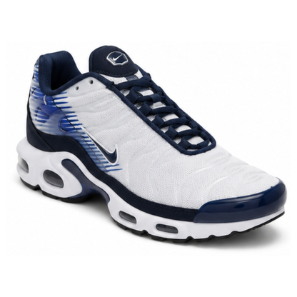 Nike AIR MAX PLUS TN White Midnight Blue