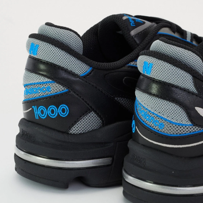 New Balance 1000 Black Grey Blue