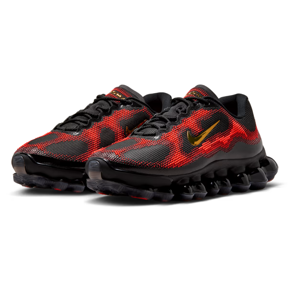 Nike AIR LIQUID MAX Bright Crimson and Fire Red
