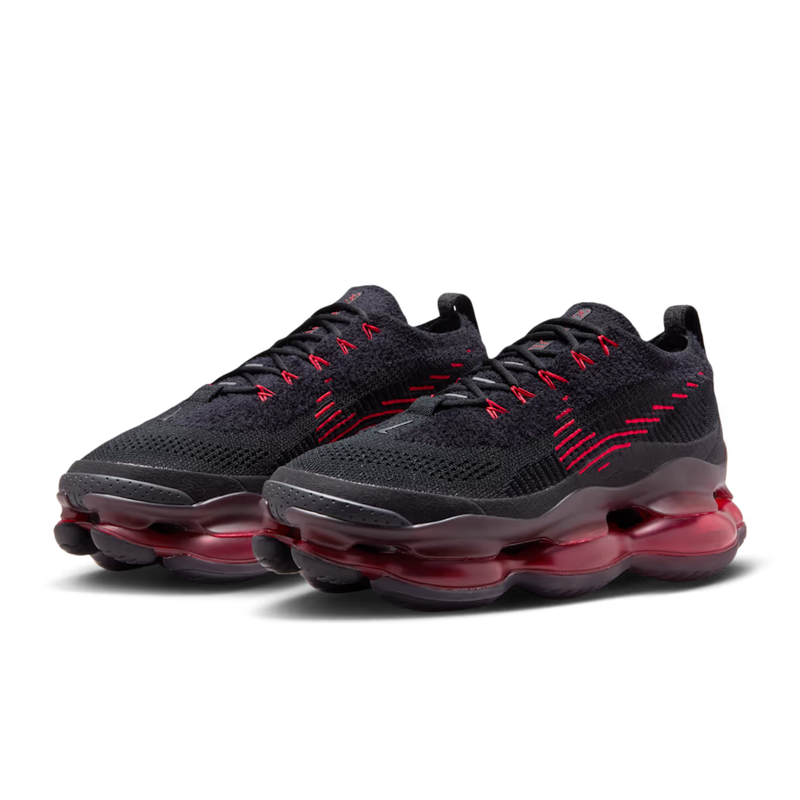 Nike AIR MAX SCORPION Black and University Red